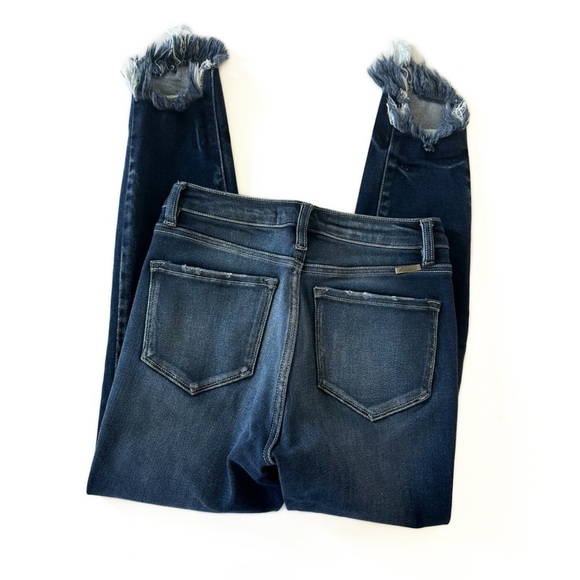 Kancan Jeans Womens 26 5 High Rise Dana Raw Hem Skinny Stretch Jeans - Picture 6 of 6